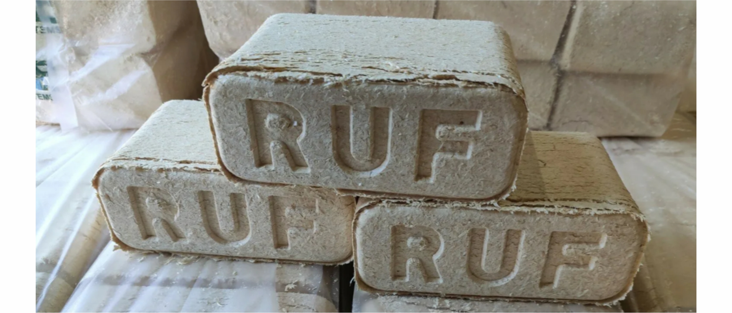 Брикеты РУФ Хвойный А1 Серый 10 кг